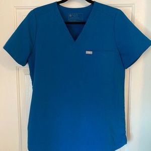 Figs - ALPS BLUE, Catarina Scrub Top, Women’s Medium